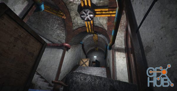 Unity Asset – Bunker-Horror pack