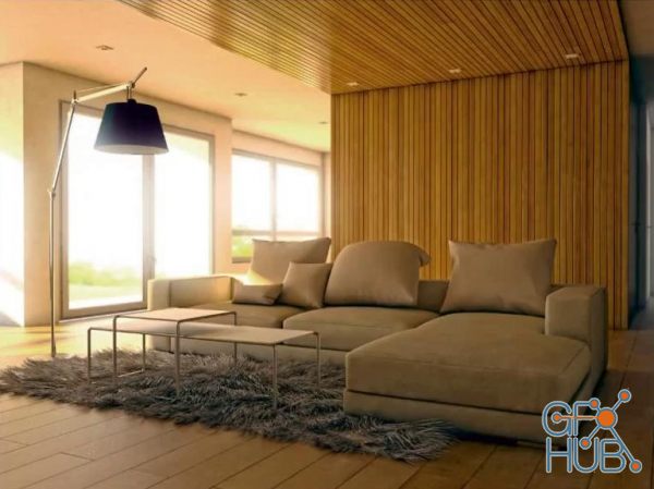 Grafium – 3Ds Max + Corona Interior Visualizer from Scratch 5.0 (2021) RUS