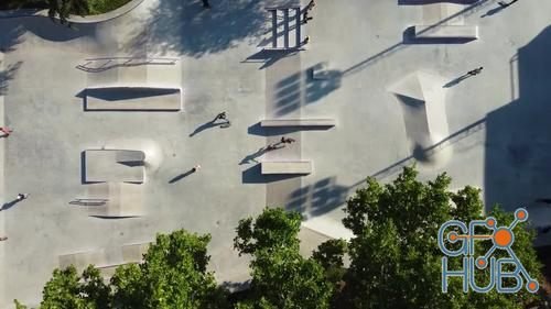 MotionArray – Skateboarders At The Park 1000612