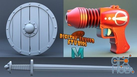 Creating Weapons in Maya