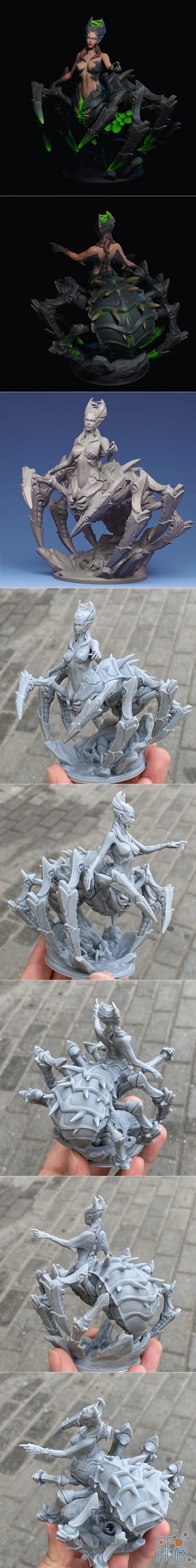 Spider Queen – 3D Print