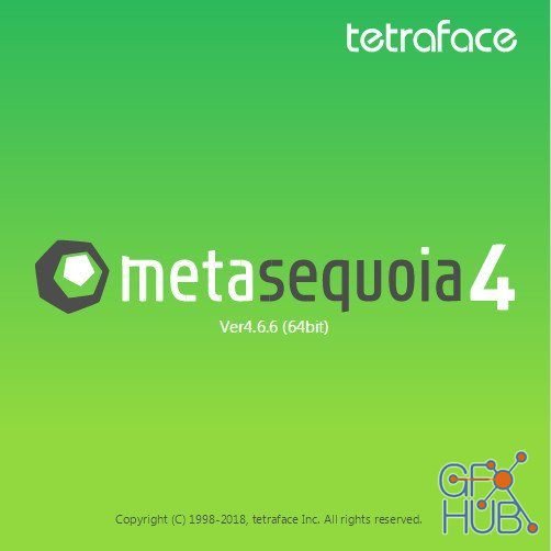 Tetraface Inc Metasequoia 4.8.0a WIN