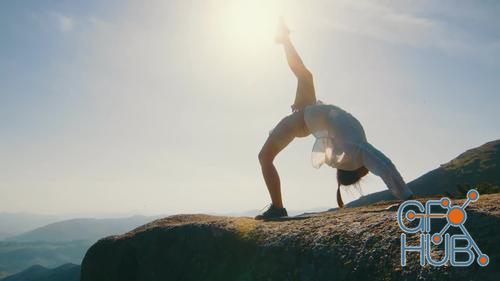 MotionArray – Girl Doing Yoga 1031355