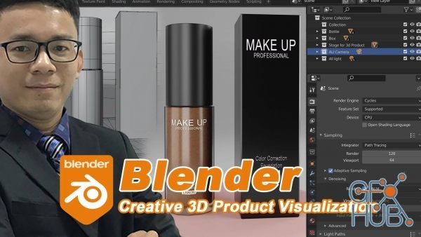 Blender Tutorial : Creative 3D Product Visualization