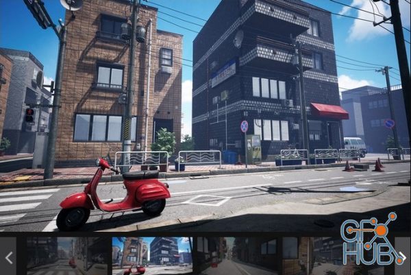 Unreal Engine Marketplace – Japanese Street
