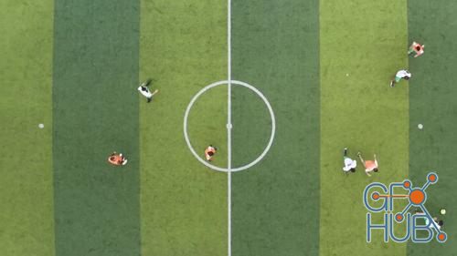 MotionArray – Soccer Game Top View 731857