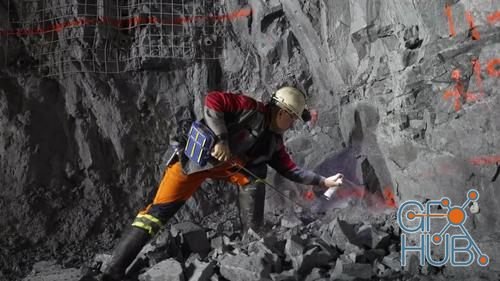MotionArray – Miner Marks The Spot For Drilling 1032070