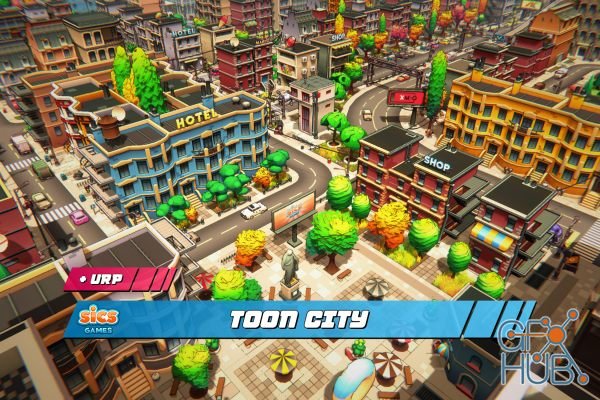 Unity Asset – Toon City