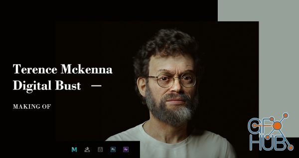 Terence Mckenna Digital Bust - Making of