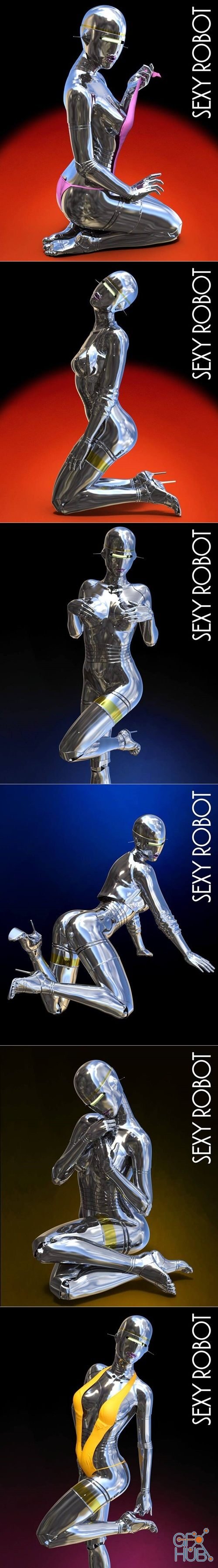 Gynoid Hajime Sorayama – 3D Print