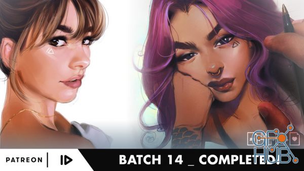 Art Batch 014 + CSP Painting & PS CC Painting Brushes