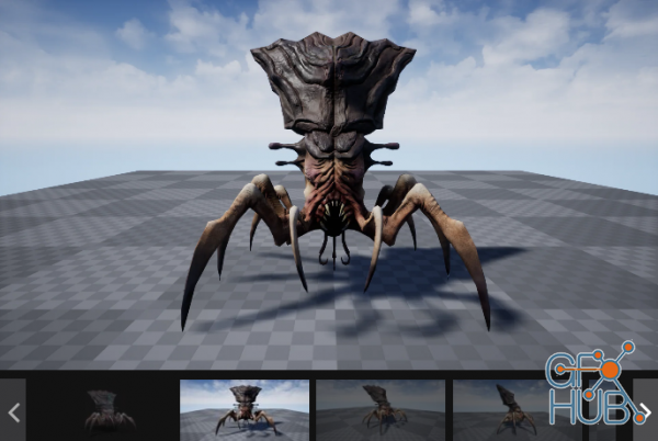 Unreal Engine Marketplace – Arachnid