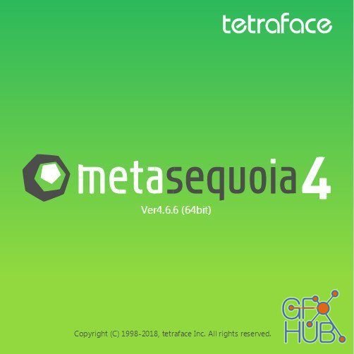 Tetraface Inc Metasequoia v4.8.1 WIN64