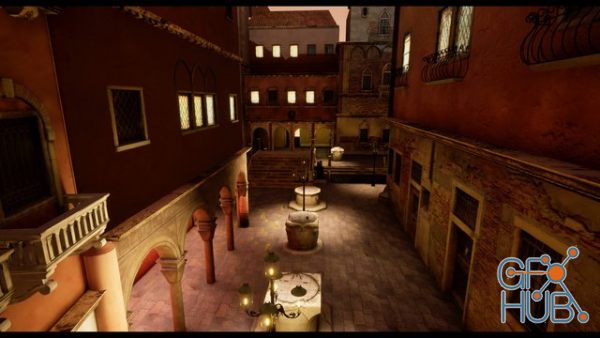Unreal Engine Marketplace – 3D-Scanned Venice & North of Italy Assets – Full Pack