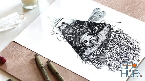 Intuitive Drawing: Illustrate Your Own Ink Fairy Tale