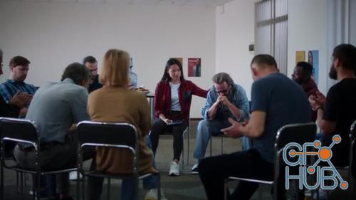 MotionArray – A Group Therapy Session 1033610