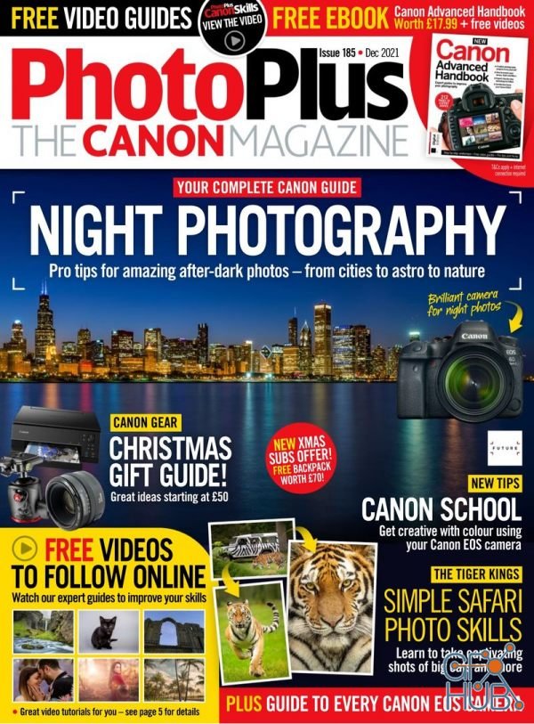 PhotoPlus – The Canon Magazine – Issue 185, December 2021 (True PDF)