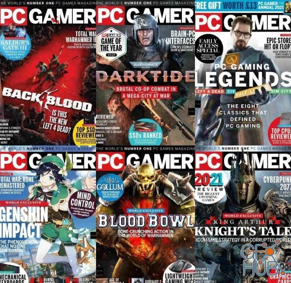 PC Gamer UK – Full Year 2021 Collection (True PDF)