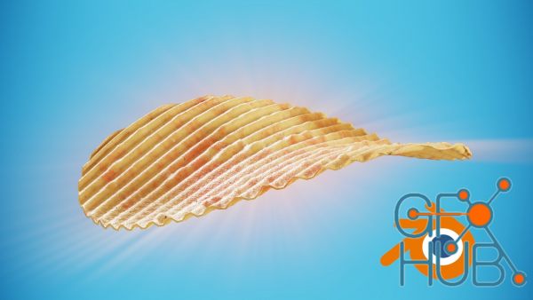 Create Your First 3D Food In Blender – Make Realistic chips from scratch!