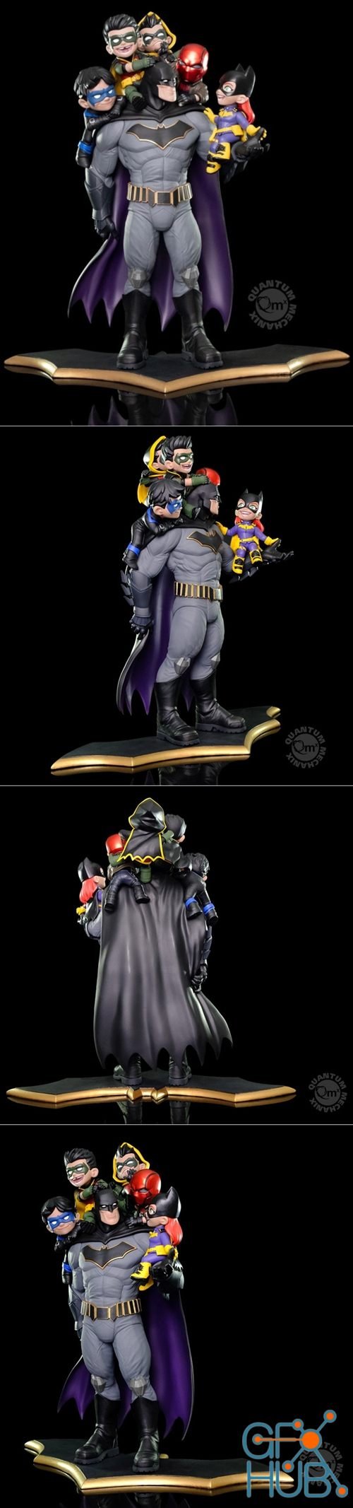 Batman e familia – 3D Print