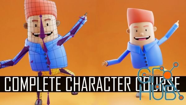 Blender 3D | Full 3D Character | Easy Workflow