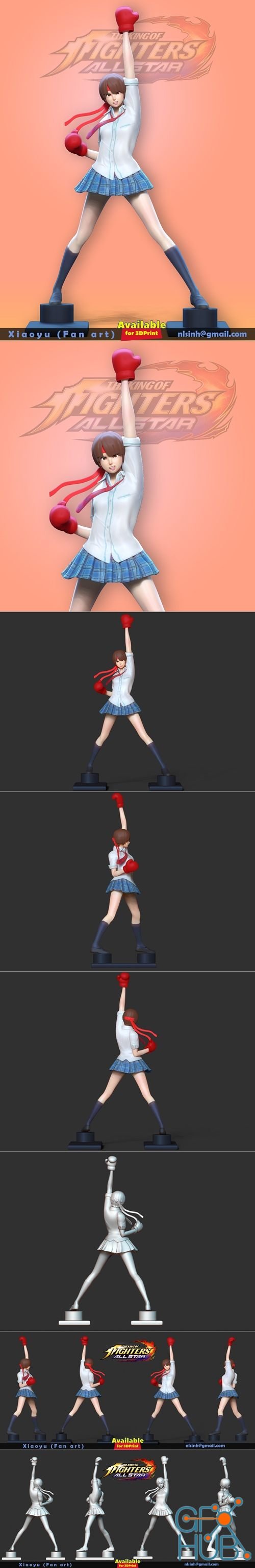 Xiaoyu - King – 3D Print