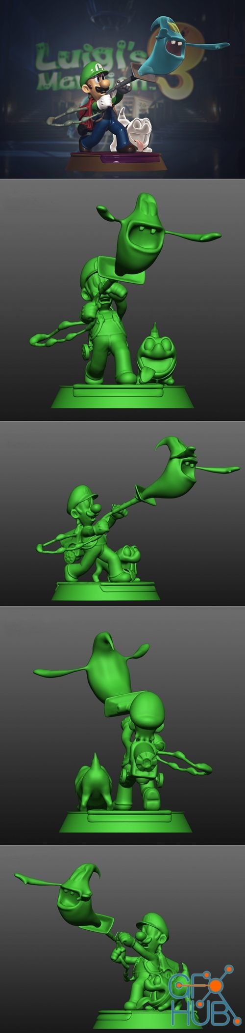 Luigis Mansion – 3D Print