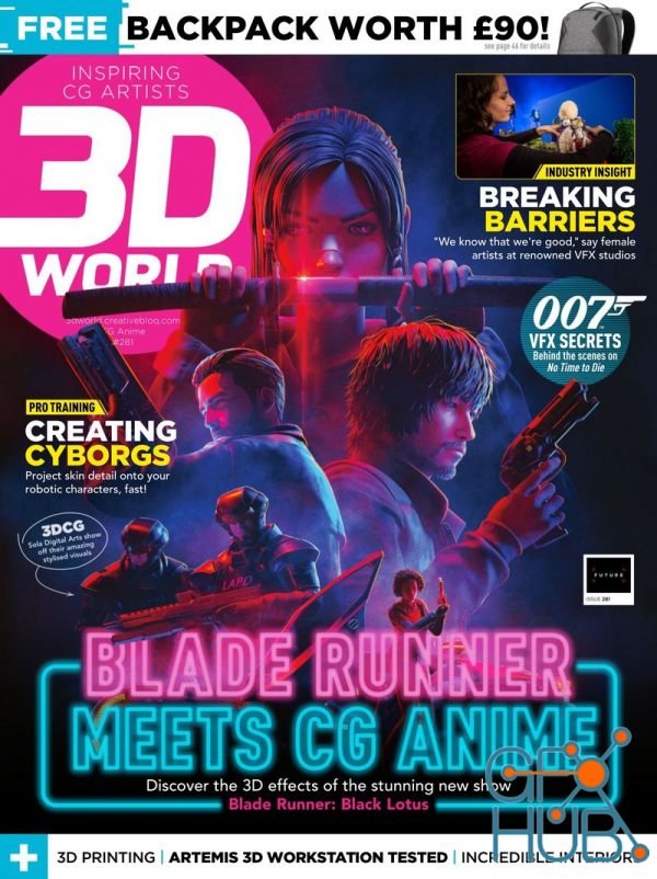 3D World UK – Issue 281, 2021 (True PDF)