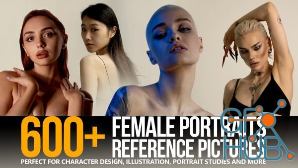 600+ Female Portraits Reference Pictures