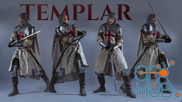 Templar Photo Reference Pack +580 JPEGs