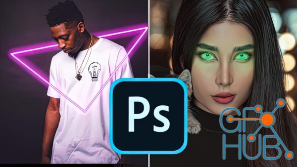 Neon + Glow Effects on Adobe Photoshop