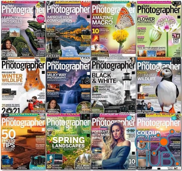 Digital Photographer – 2021 Full Year Issues Collection (True PDF)