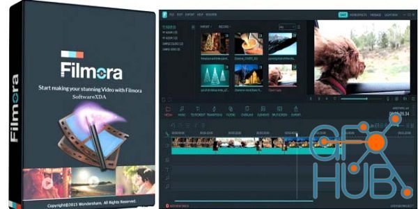 Wondershare Filmora X v10.7.7.9 Win x64