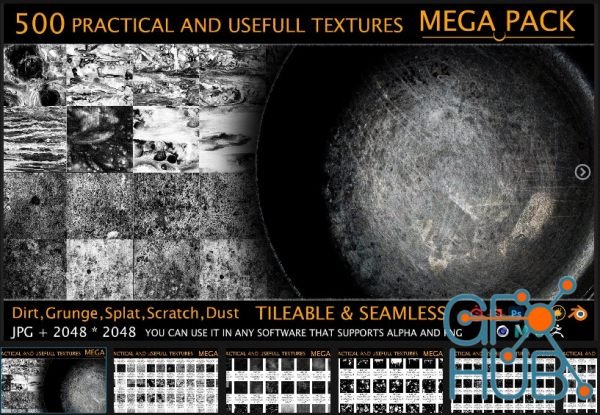 MEGA PACK – 500 Practical and useful Stencil imperfection