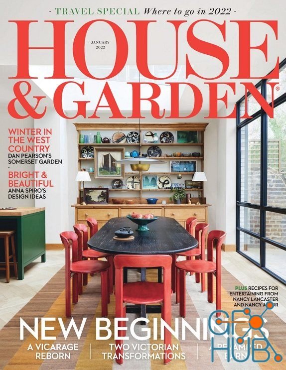 House & Garden UK – January 2022 (True PDF)