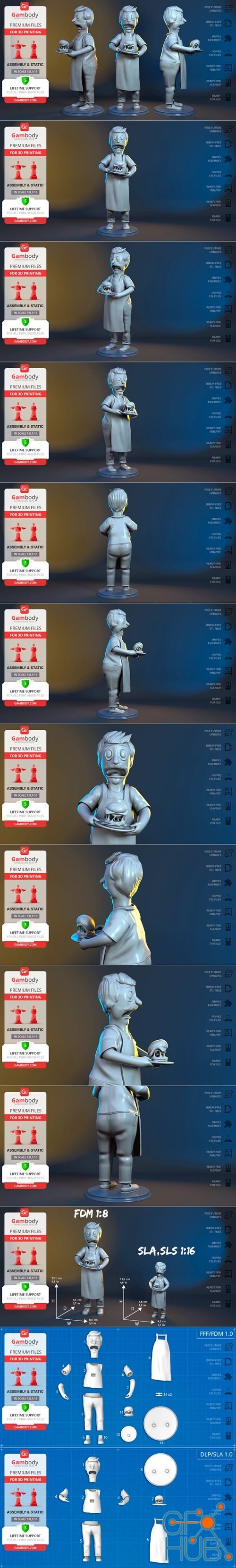Bob Belcher – 3D Print