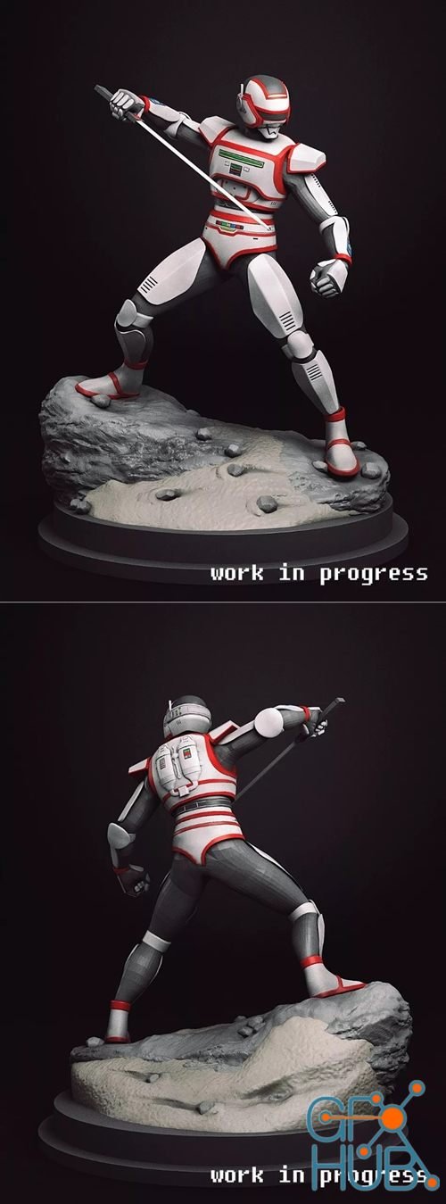 Jaspion – 3D Print