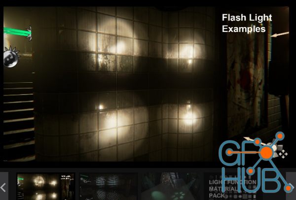 Unreal Engine Marketplace – Basic Light Function Pack