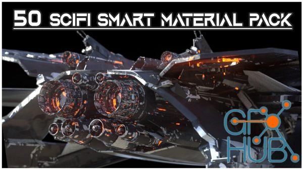 50 High Quality Sci-Fi Smart Material Bundle