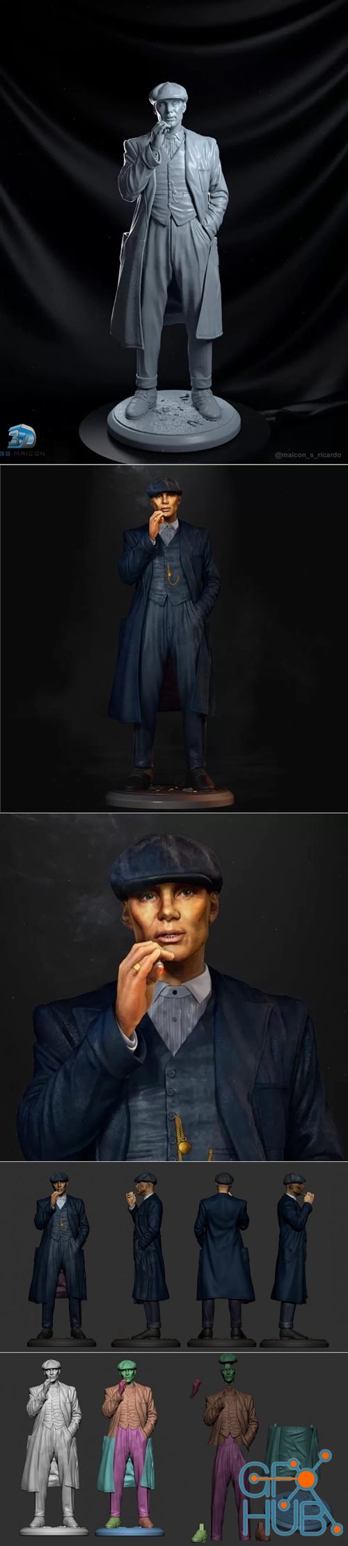 Thomas Shelby Peaky Blinders – 3D Print