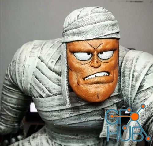 Mummy or Mummy dragon ball – 3D Print