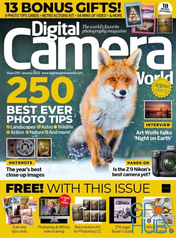 Digital Camera World – Issue 250, January 2022 (True PDF)