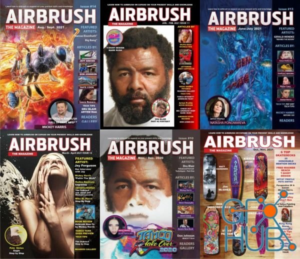 Airbrush The Magazine – set 2021 (True PDF)