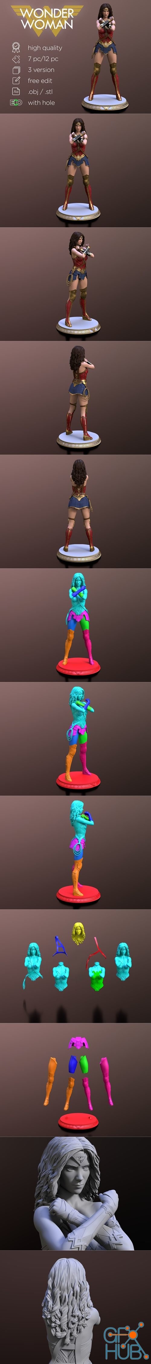 Wonder Woman – 3D Print