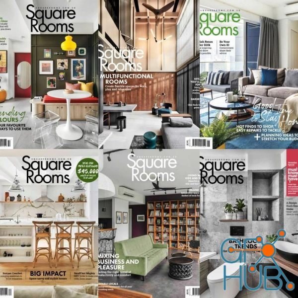 SquareRooms – Full Year 2021 Collection (True PDF)