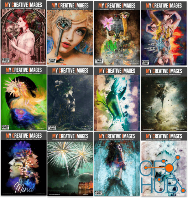 My Creative Images – 2021 Full Year Issues Collection (True PDF)