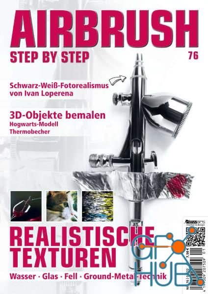 Airbrush Step by Step German Edition – Januar 2022 (True PDF)
