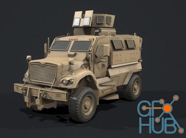 3D Model – MaxxPro MRAP PBR | GFX-HUB