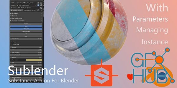 Sublender - Substance for Blender v2.0.3