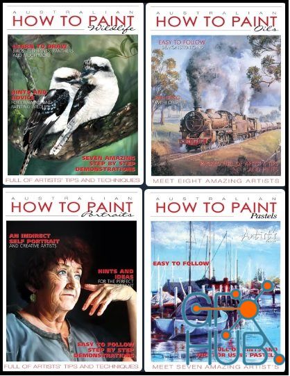 Australian How to Paint – 2021 Full Year Issues Collection (True PDF)